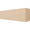 Ekena Millwork 6in. W x 8in. H x 28in. L Block Woodgrain TimberThane Rafter Tail, Primed Tan RFTUR06X08X28BLKRCPR - alternate 1